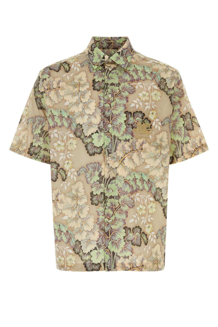 Etro Men Printed Cotton Shirt