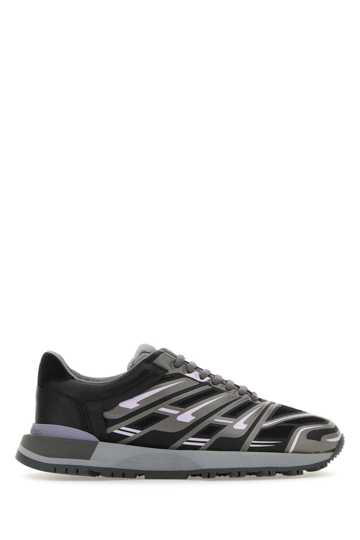Maison Margiela Men Multicolor Mesh And Rubber 50-50 Sneakers