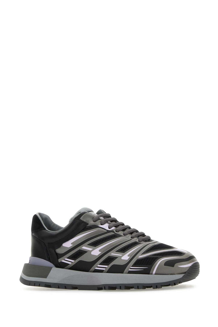 Maison Margiela Men Multicolor Mesh And Rubber 50-50 Sneakers