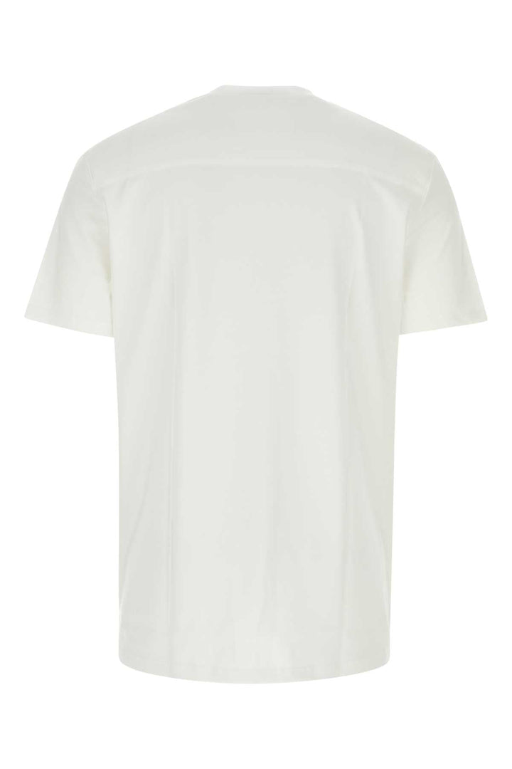 Jil Sander Men White Cotton T-Shirt