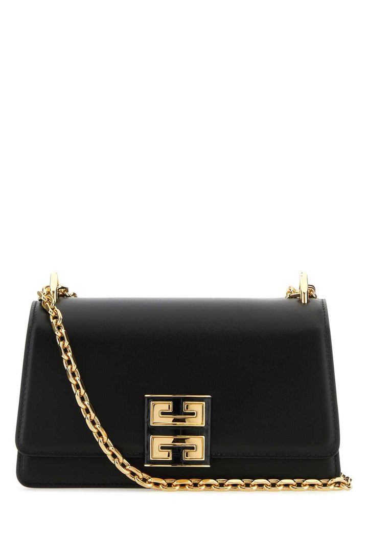Givenchy Women Black Leather Small 4G Shoulder Bag