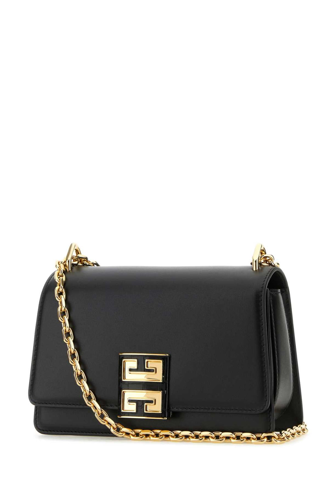 Givenchy Women Black Leather Small 4G Shoulder Bag