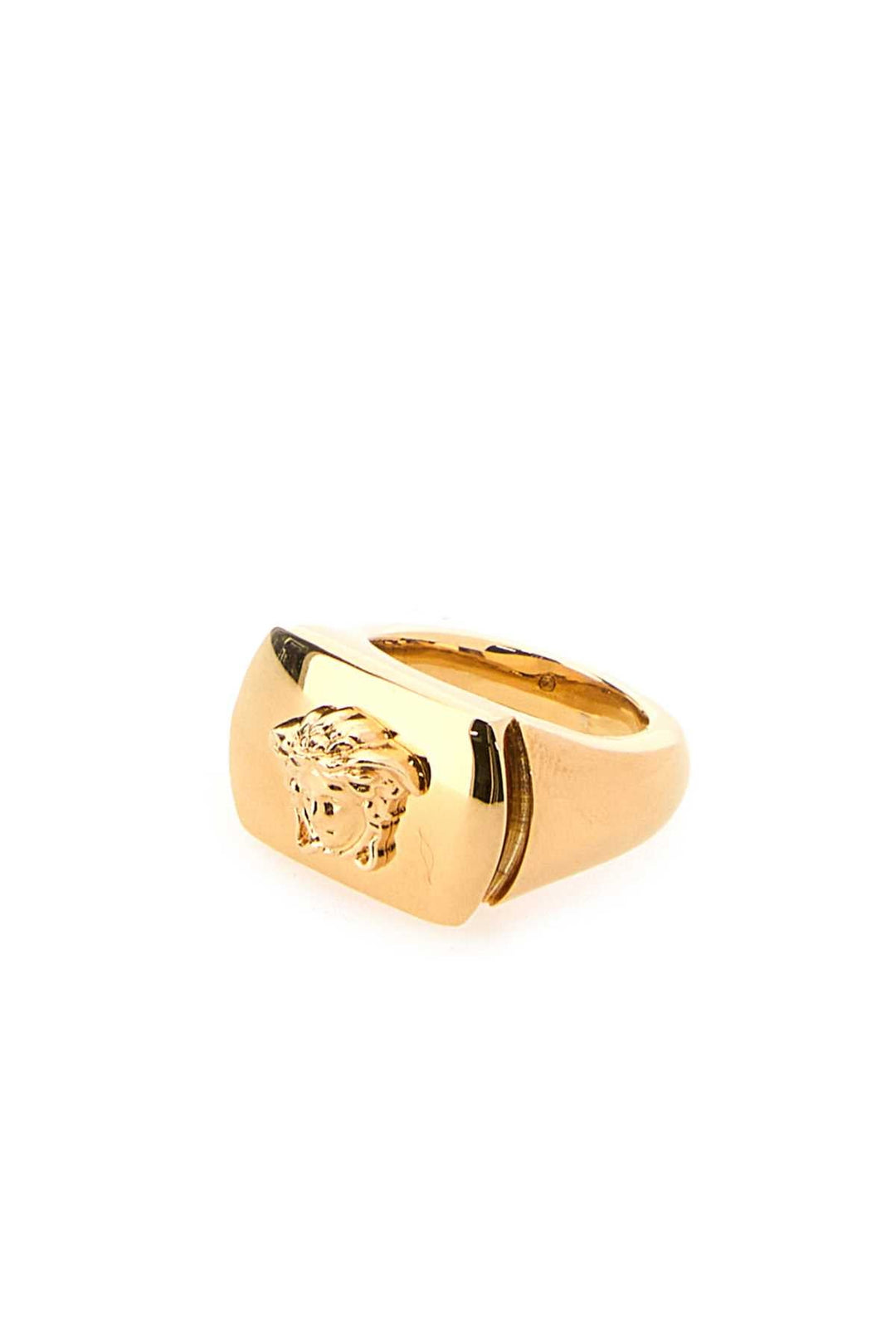 Versace Women Gold Metal Medusa Ring