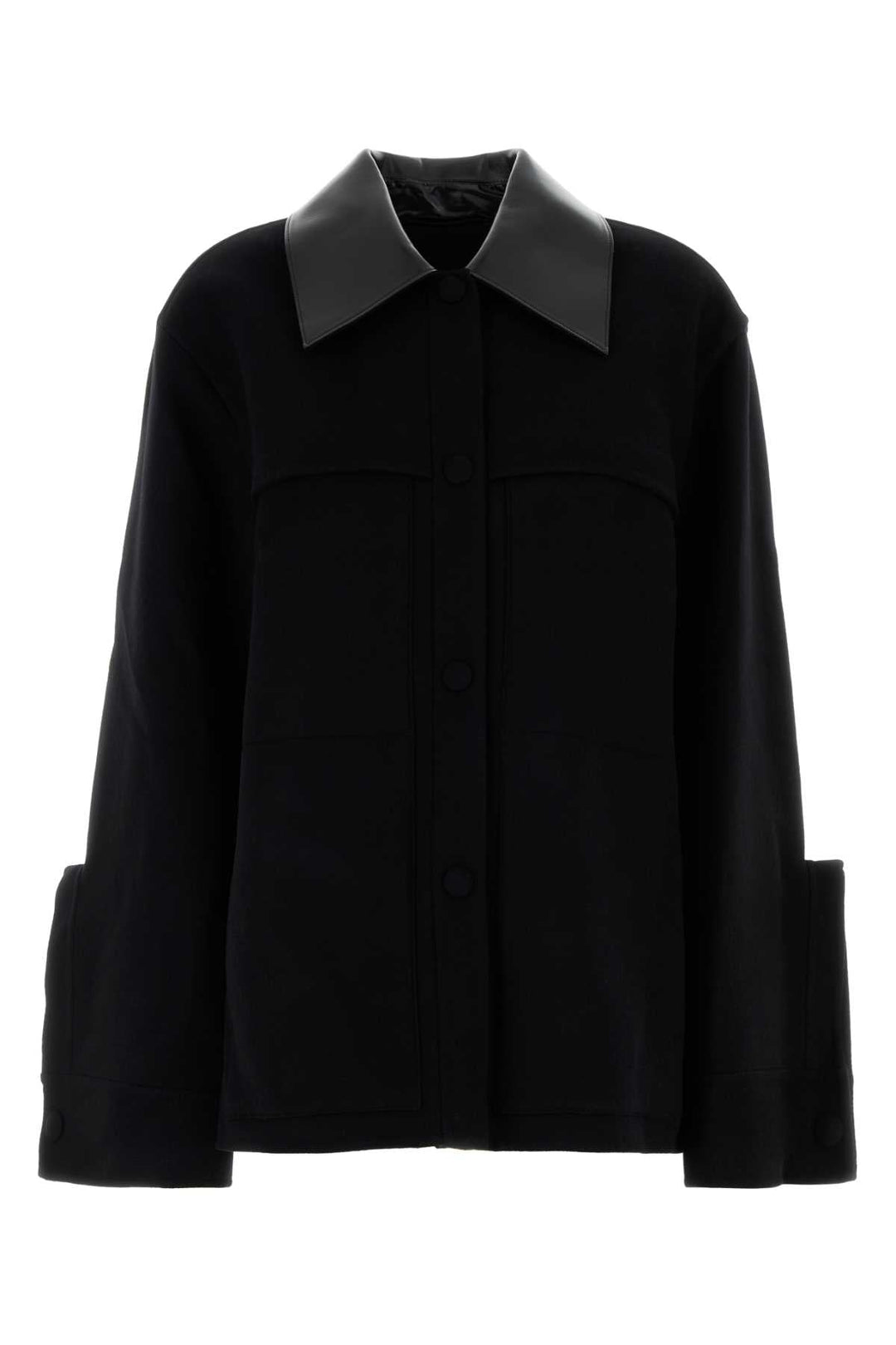 Jil Sander Women Black Wool Jacket