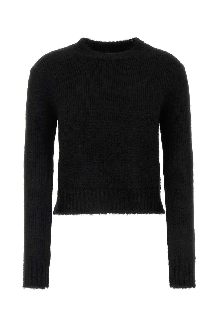 Jil Sander Women Black Alpaca Blend Sweater