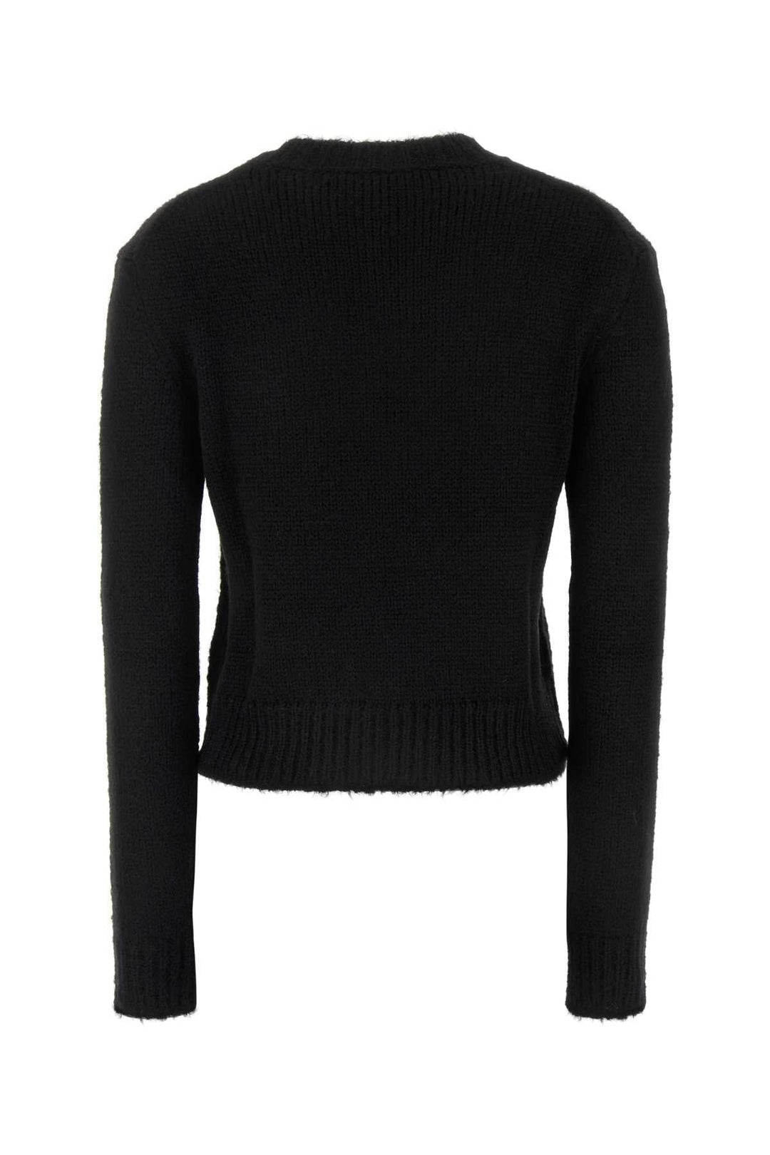Jil Sander Women Black Alpaca Blend Sweater