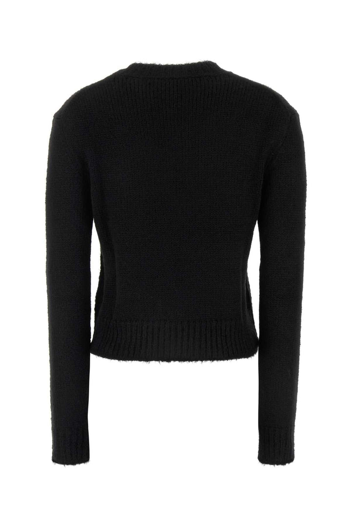 Jil Sander Women Black Alpaca Blend Sweater