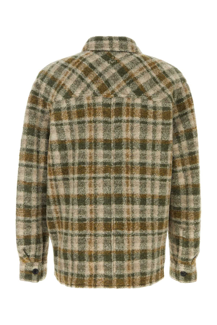 Isabel Marant Men Embroiderd Wool Blend Kervon Jacket