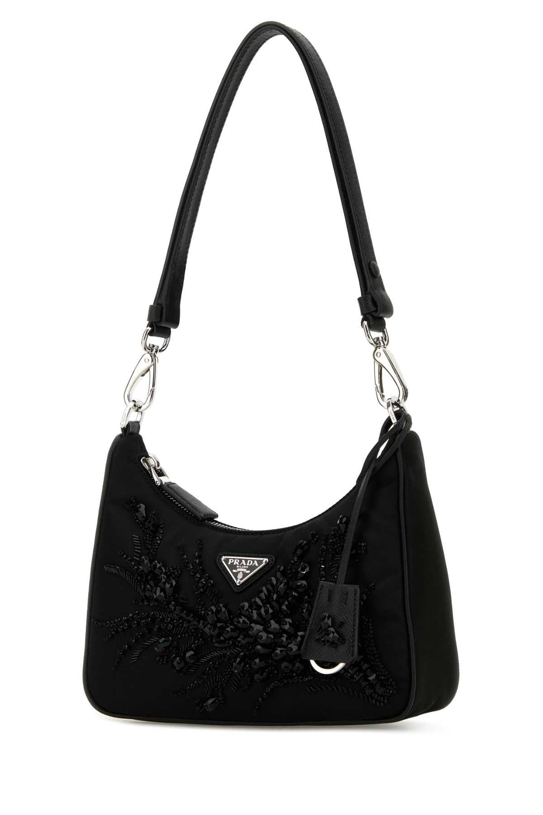 Prada Women Black Re-Nylon Re-Edition Shoulder Bag