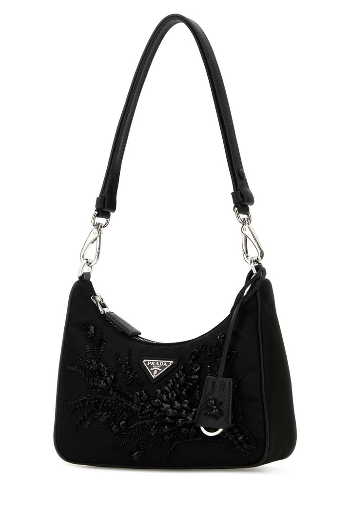 Prada Women Black Re-Nylon Re-Edition Shoulder Bag