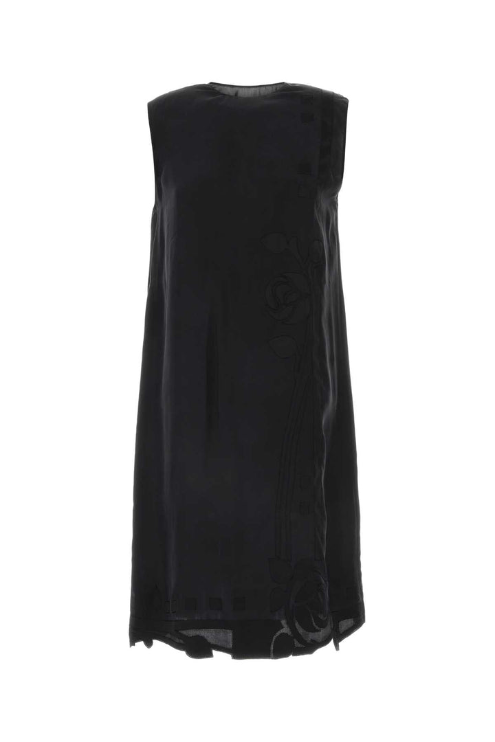 Prada Women Black Silk Dress