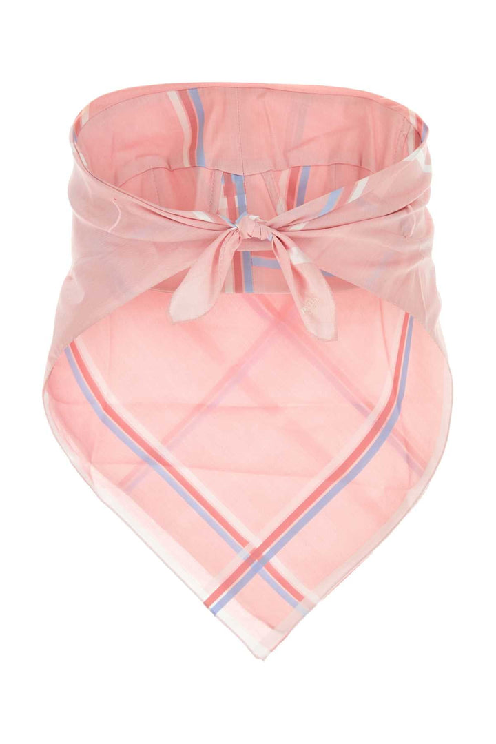 Prada Women Pink Cotton Top