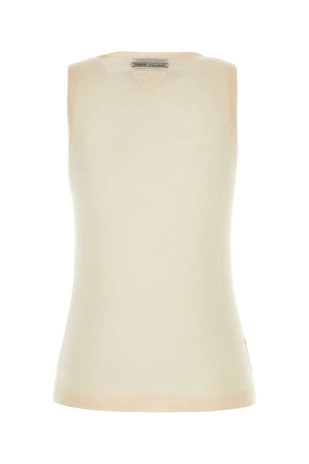 Prada Women Skin Pink Cashmere Blend Vest