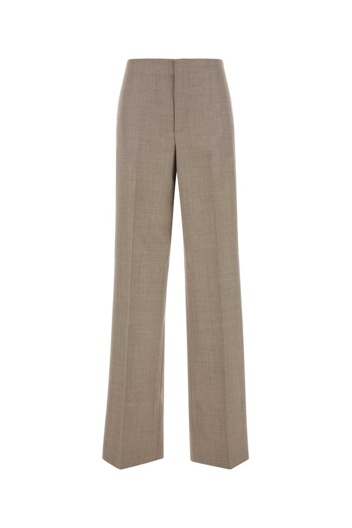 Moschino Women Cappuccino Wool Pant