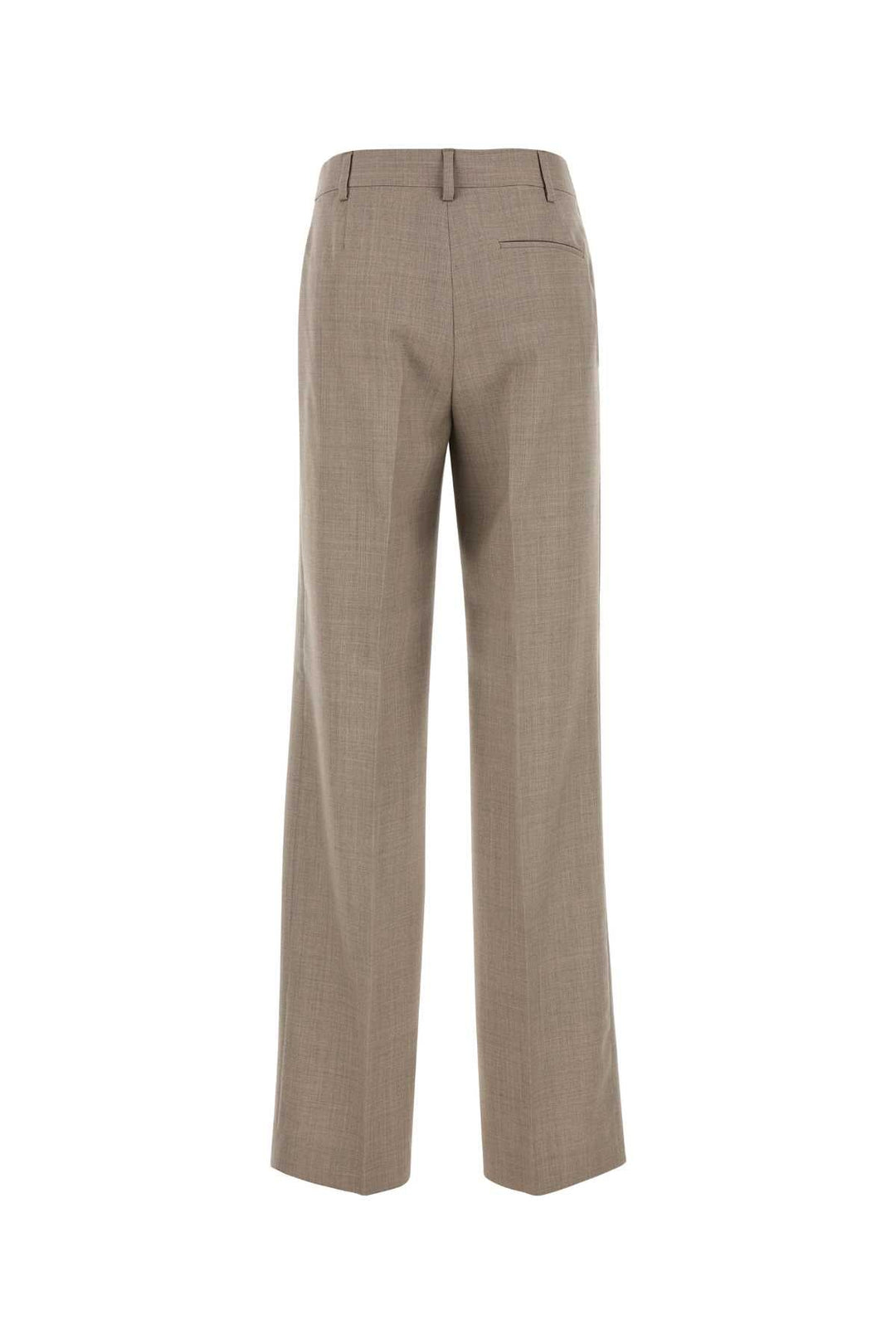 Moschino Women Cappuccino Wool Pant