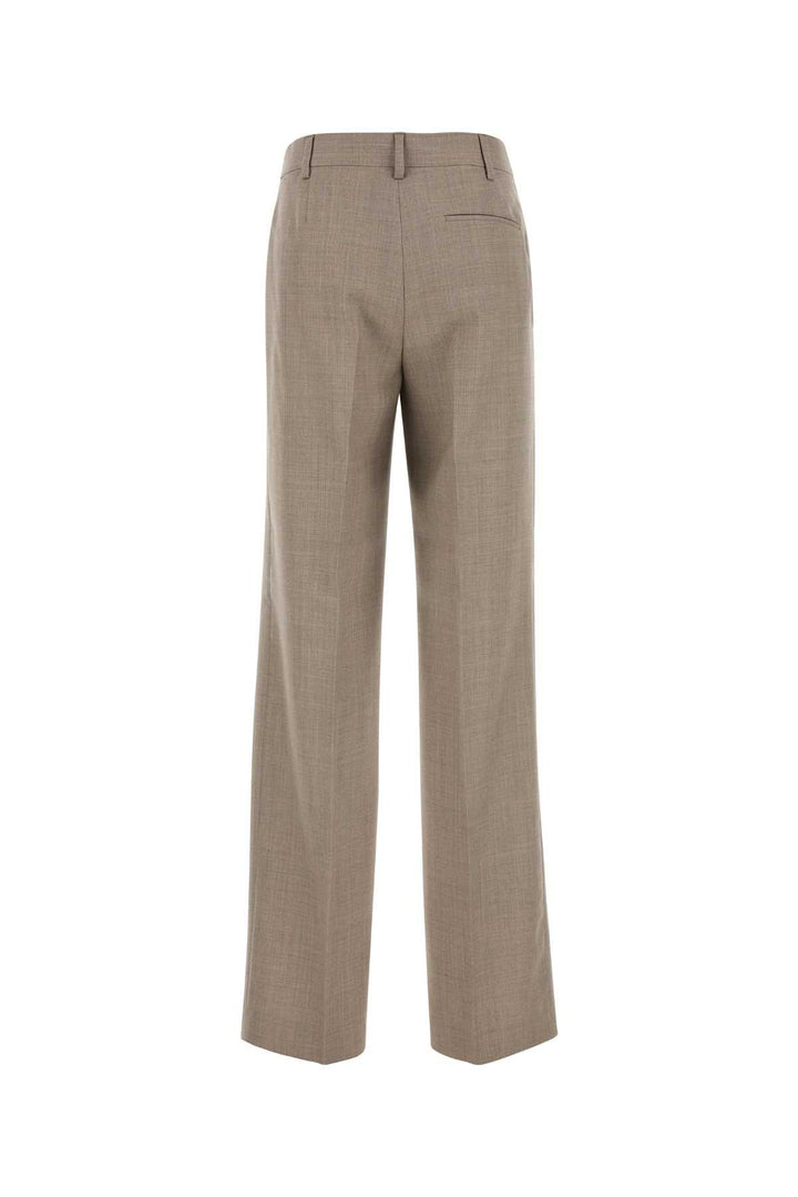 Moschino Women Cappuccino Wool Pant