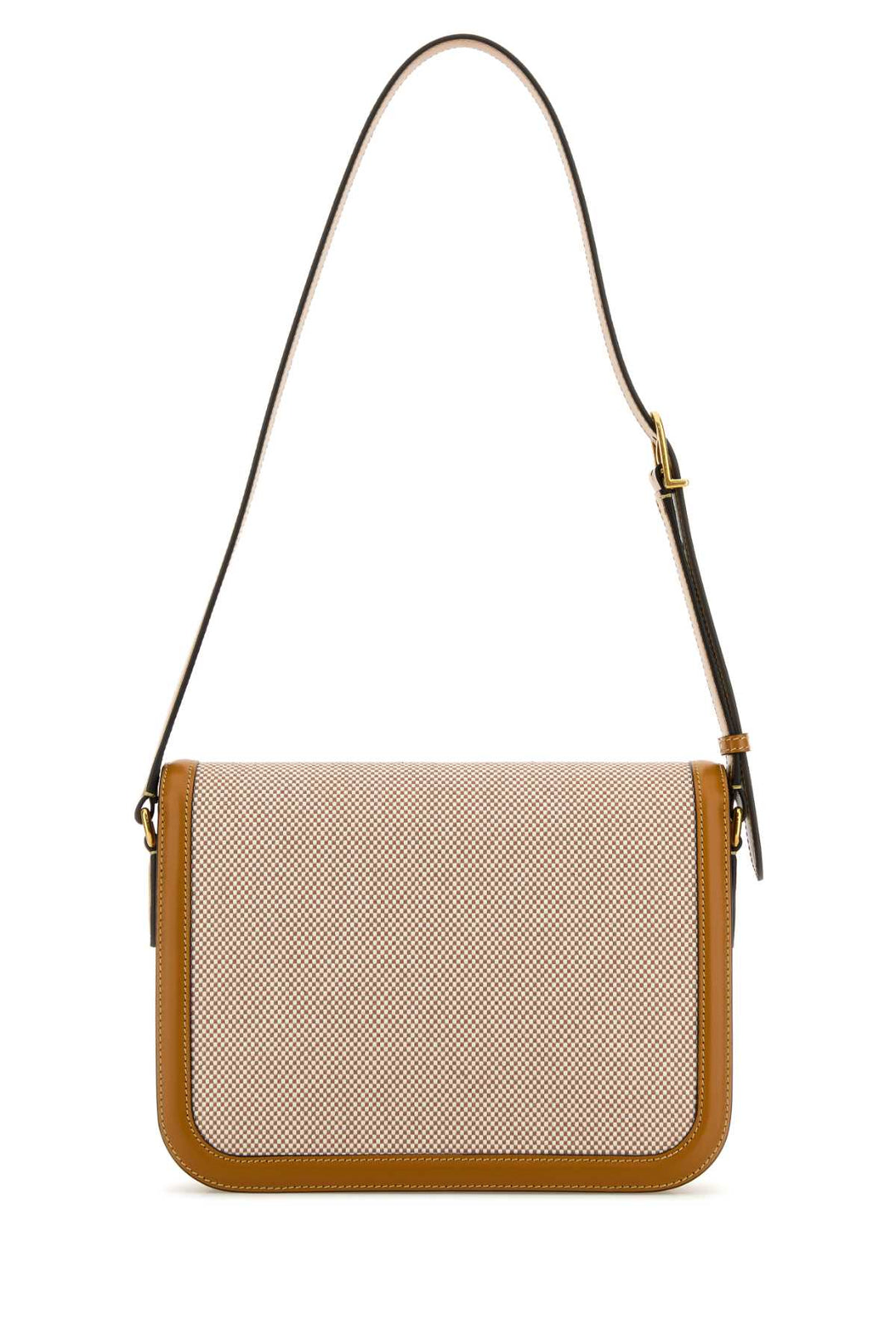 Valentino Garavani Women Two-Tone Canvas And Leather 9To5 Shoulder Bag
