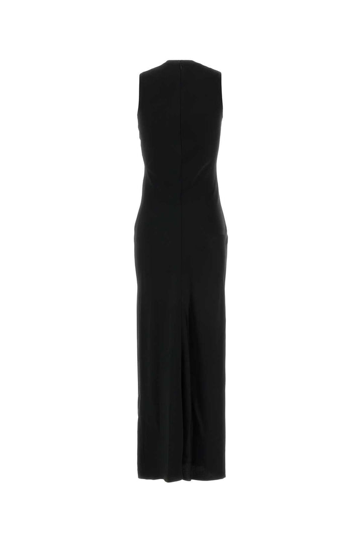 Ami Women Black Jersey Dress