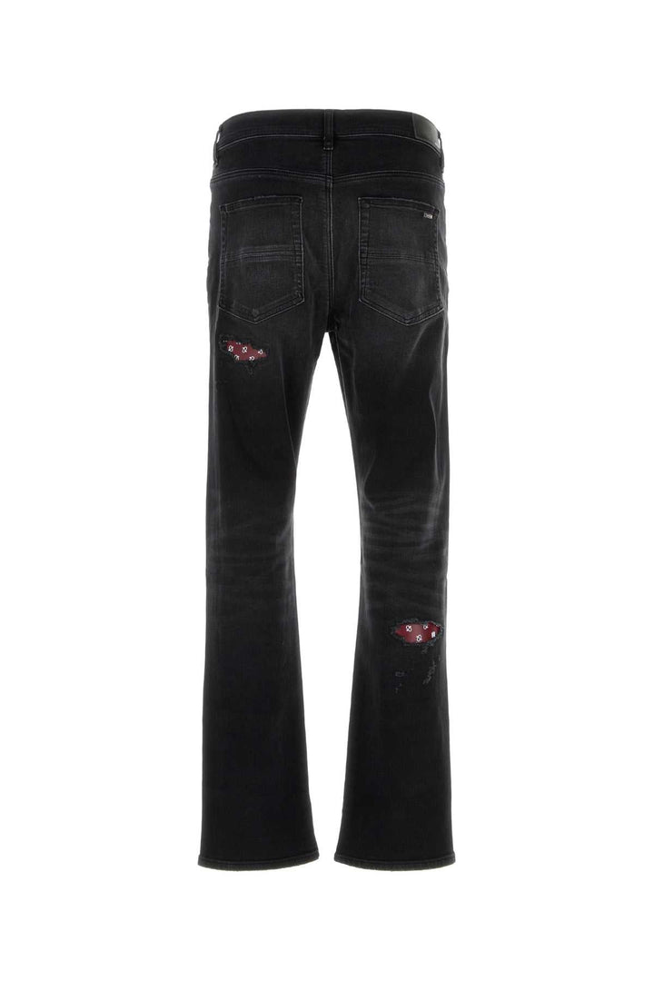 Amiri Men Black Stretch Denim Jeansâ