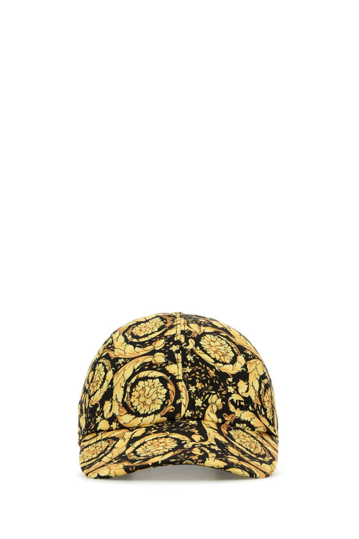 Versace Men Printed Polyester Baseball Cap