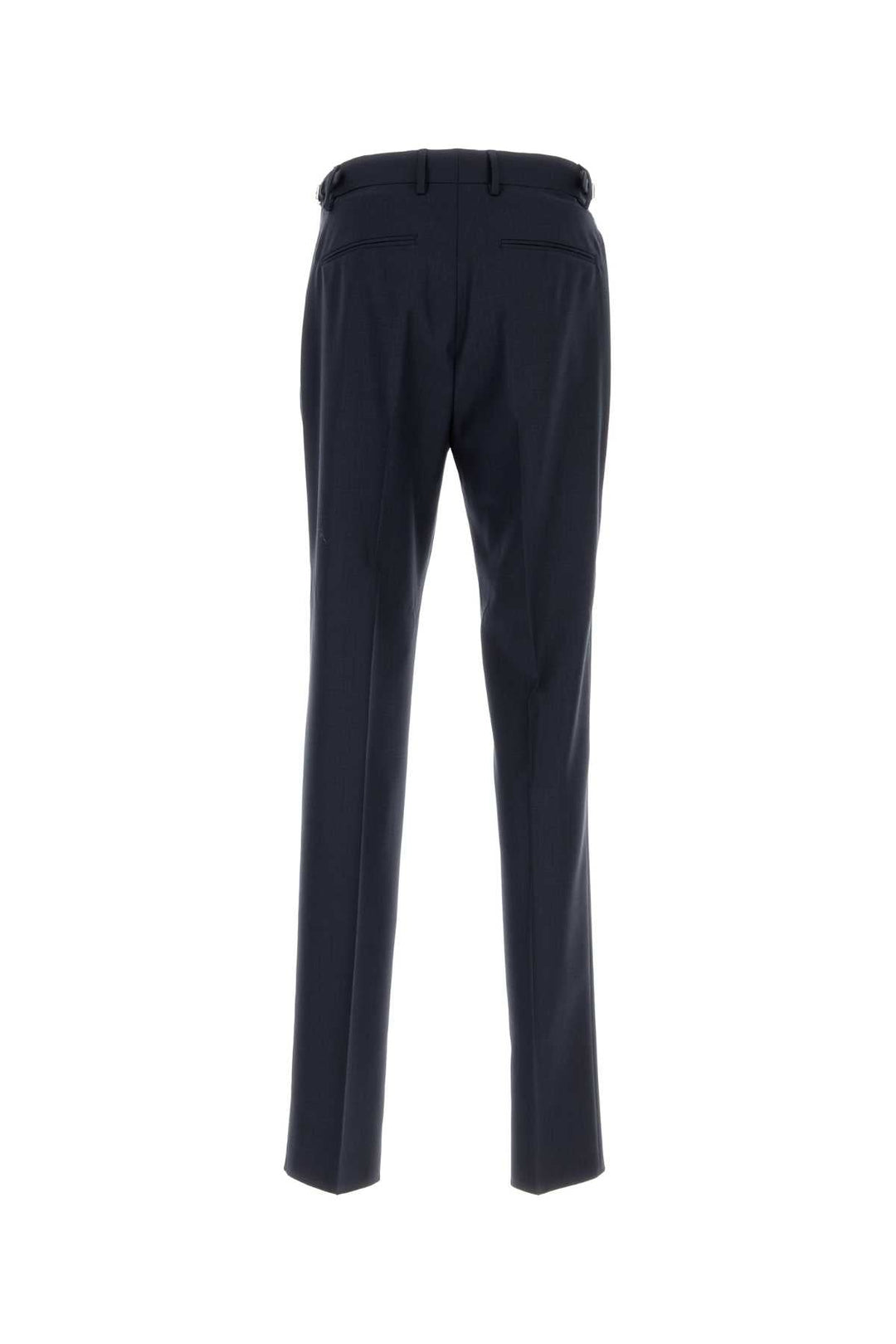 Versace Men Dark Blue Wool Pant