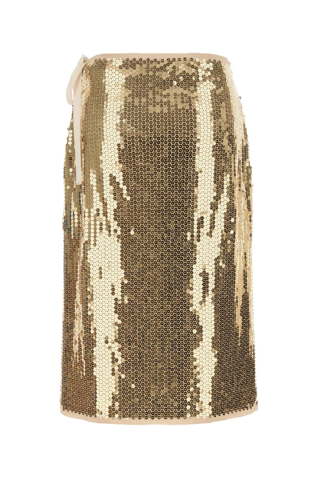 Prada Women Embellished Mesh Skirt