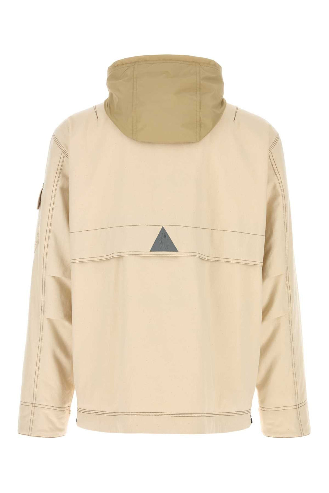 Moncler Grenoble Men Sand Denim Kelpius Down Jacket