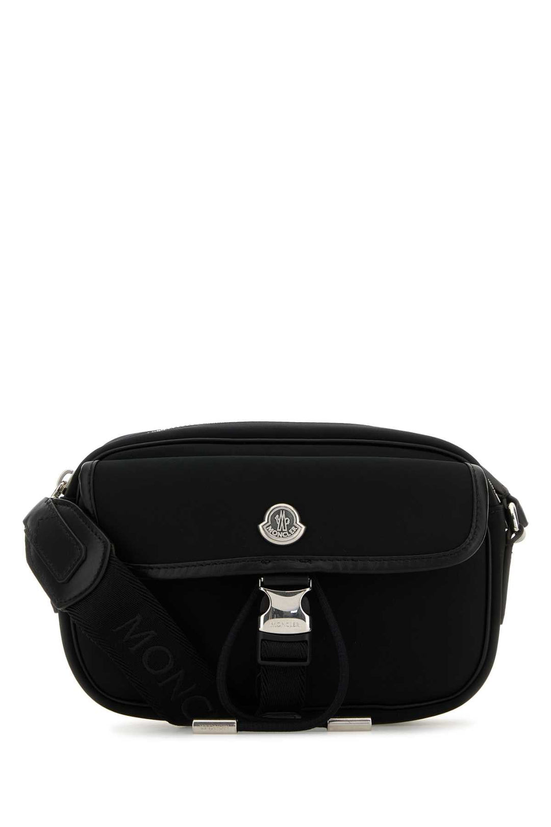 Moncler Women Black Canvas New Trick Crossbody Bag