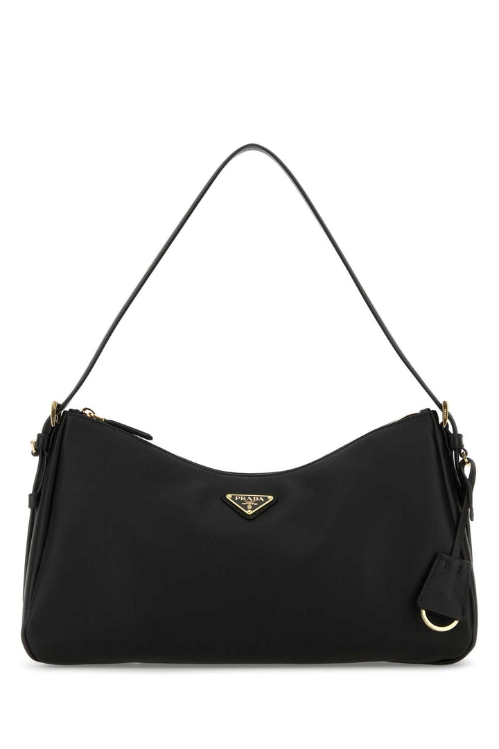 Prada Women Black Leather Handbag