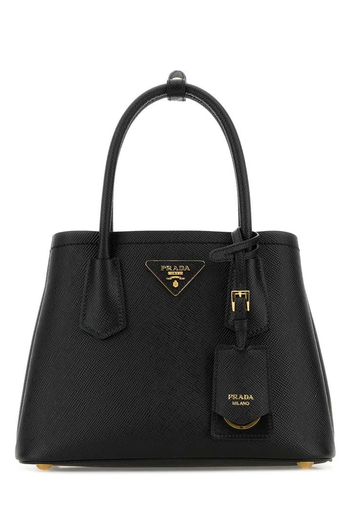 Prada Women Black Leather Handbag