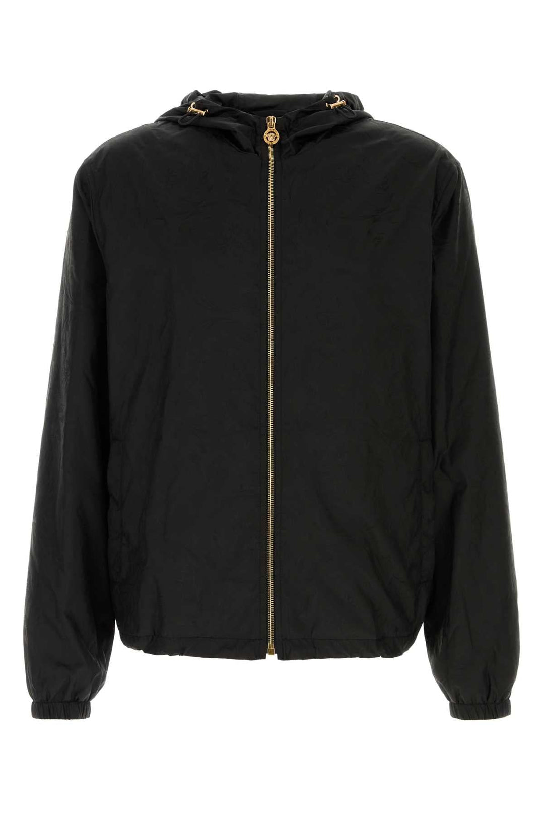 Versace Men Black Nylon Jacket