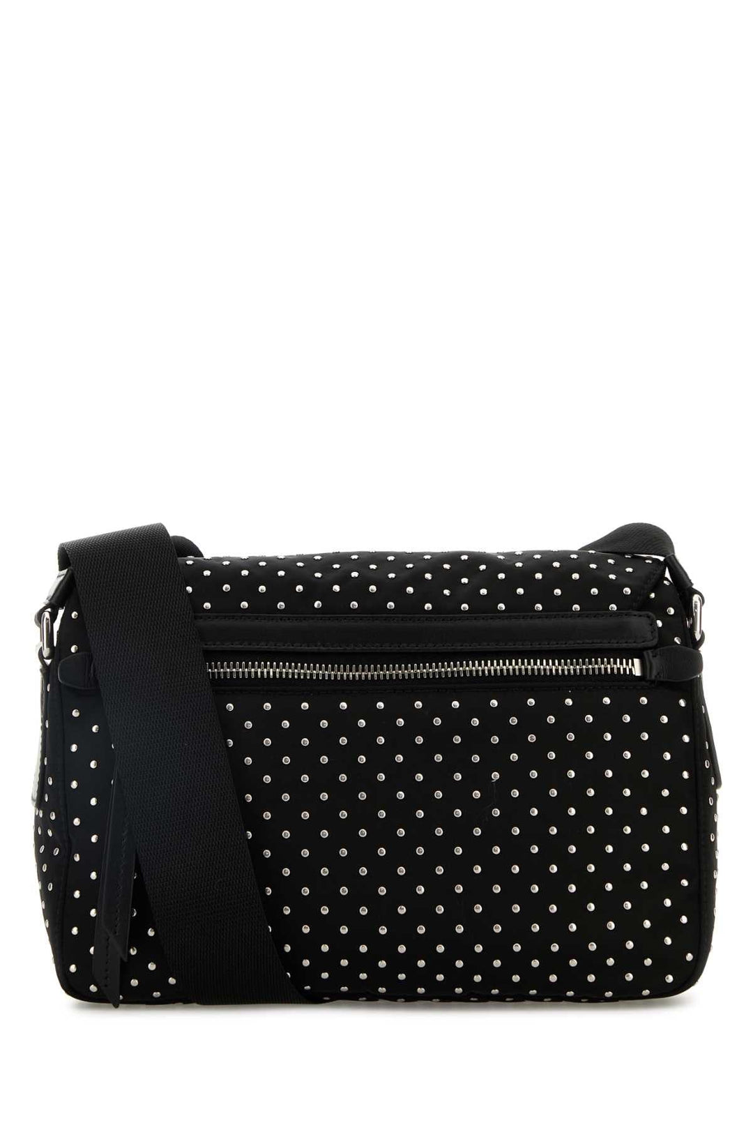 Prada Women Black Re-Nylon Crossbody Bag