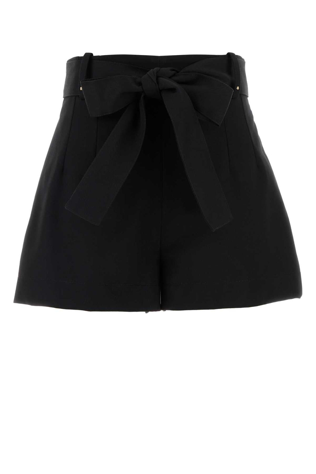 Moncler Women Black Polyester Blend Shorts