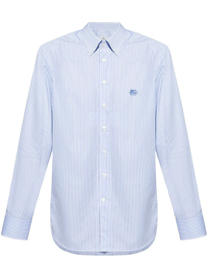 Etro Men Striped Cotton Shirt