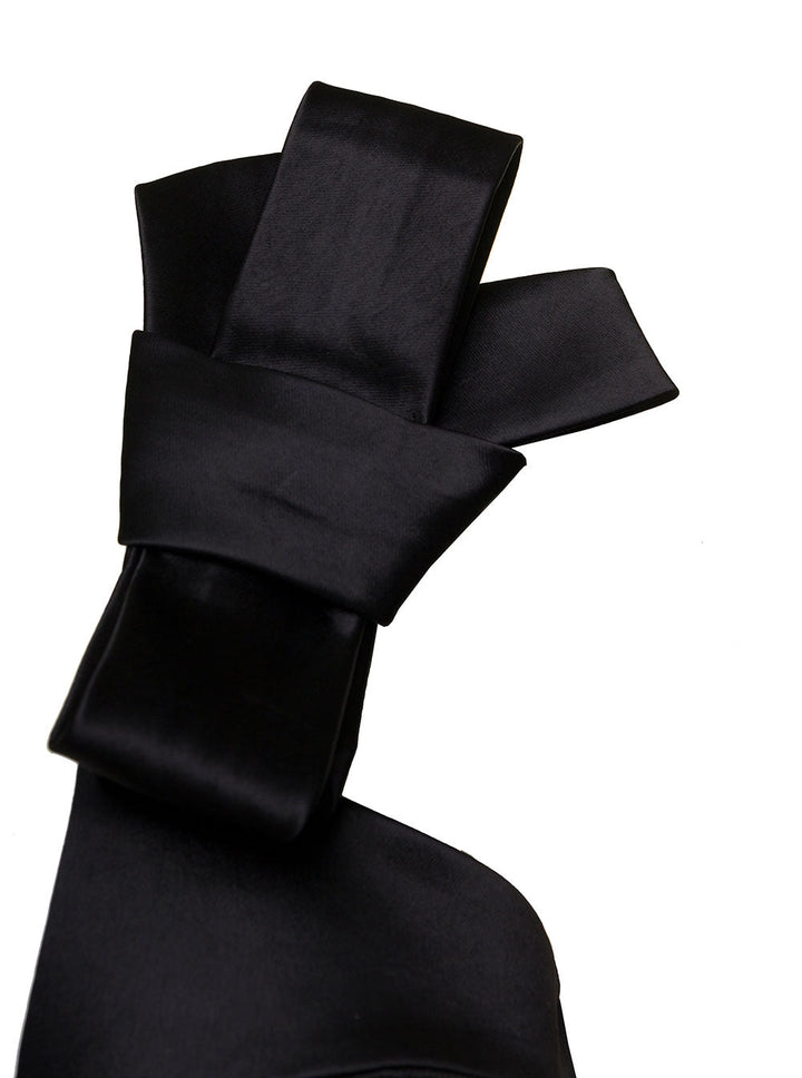 Jil Sander Women Satin Sleeveless Midi Dress