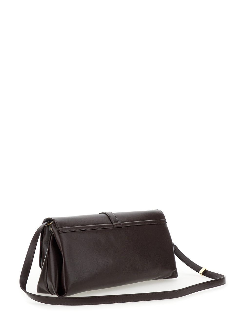 Ferragamo Women Bordeaux Crossbody Bag With Gancini Buckle Detail In Leather Woman