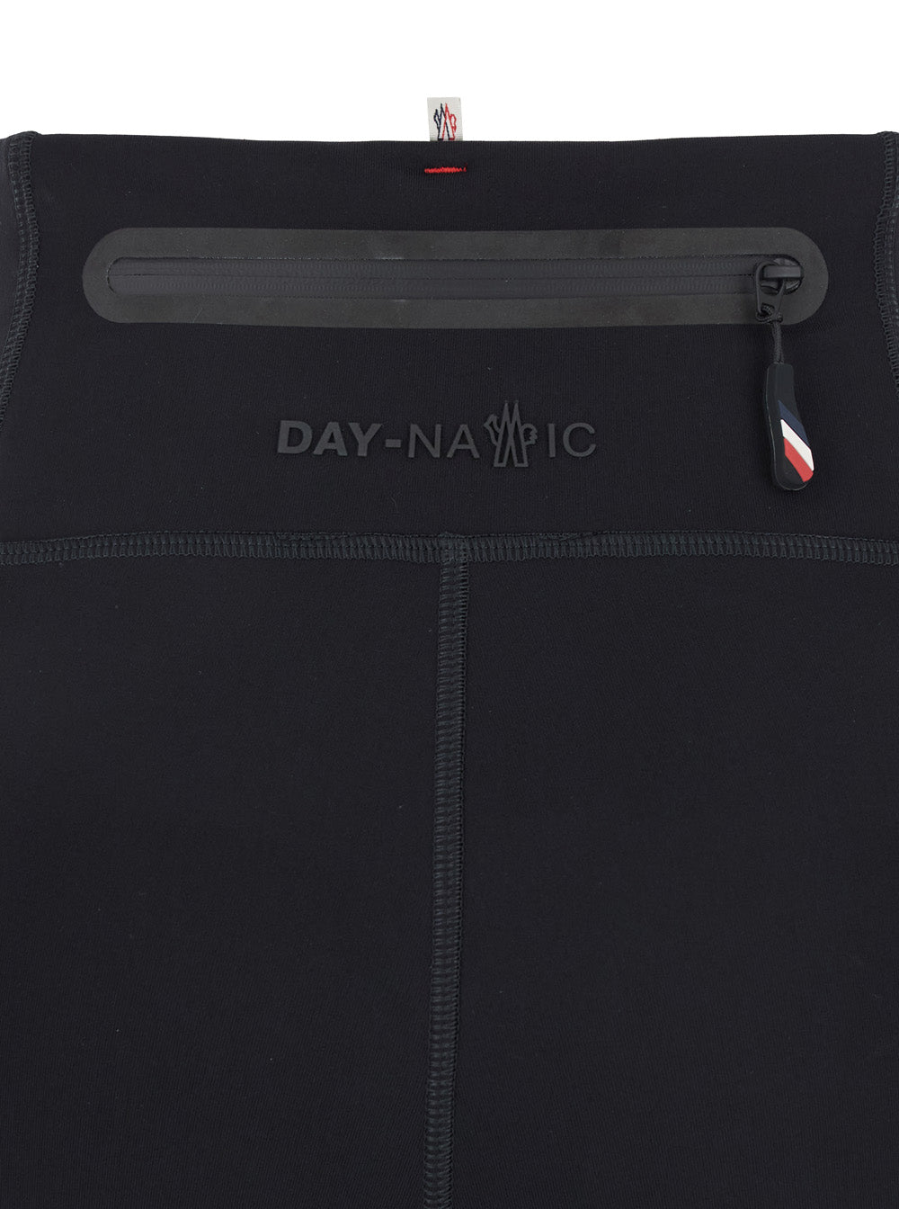 Moncler Grenoble Women Black Leggings With Back Pocket In Tech Fabric Woman