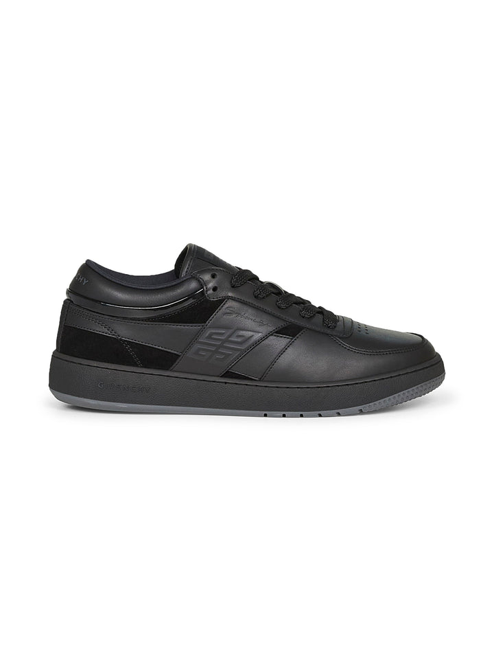 Givenchy Men Black Mixed Leathers G Move Sneakers