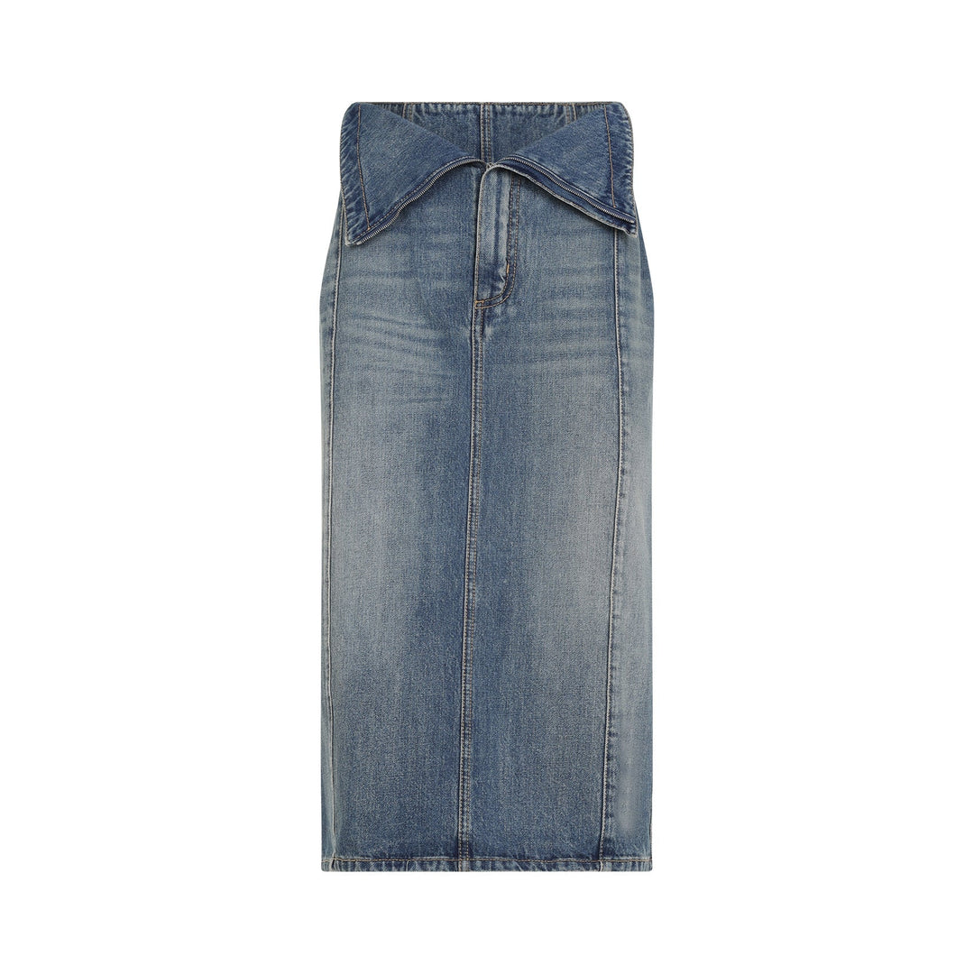 Alexander Mcqueen Cotton Midi Skirt Women