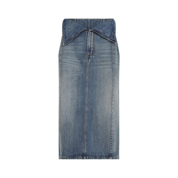 Alexander Mcqueen Cotton Midi Skirt Women