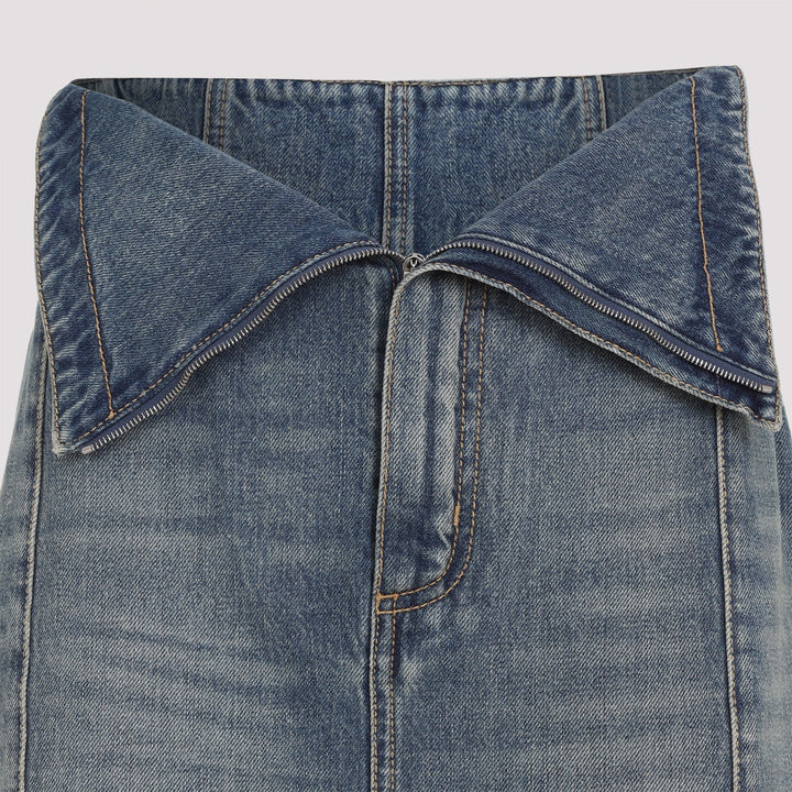 Alexander Mcqueen Cotton Midi Skirt Women