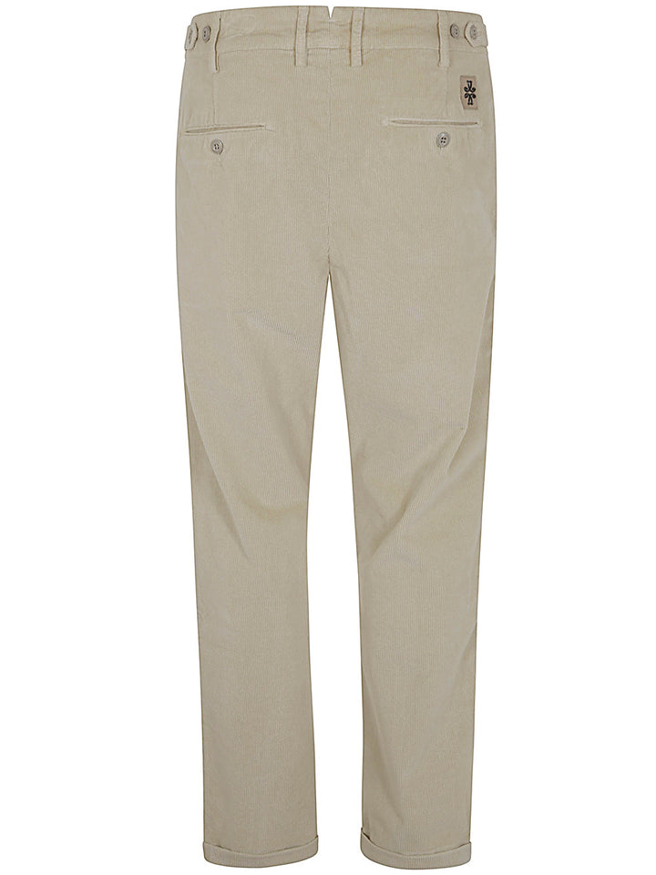 Jacob Cohen Men Crop Slim Single Pence Henry Pant