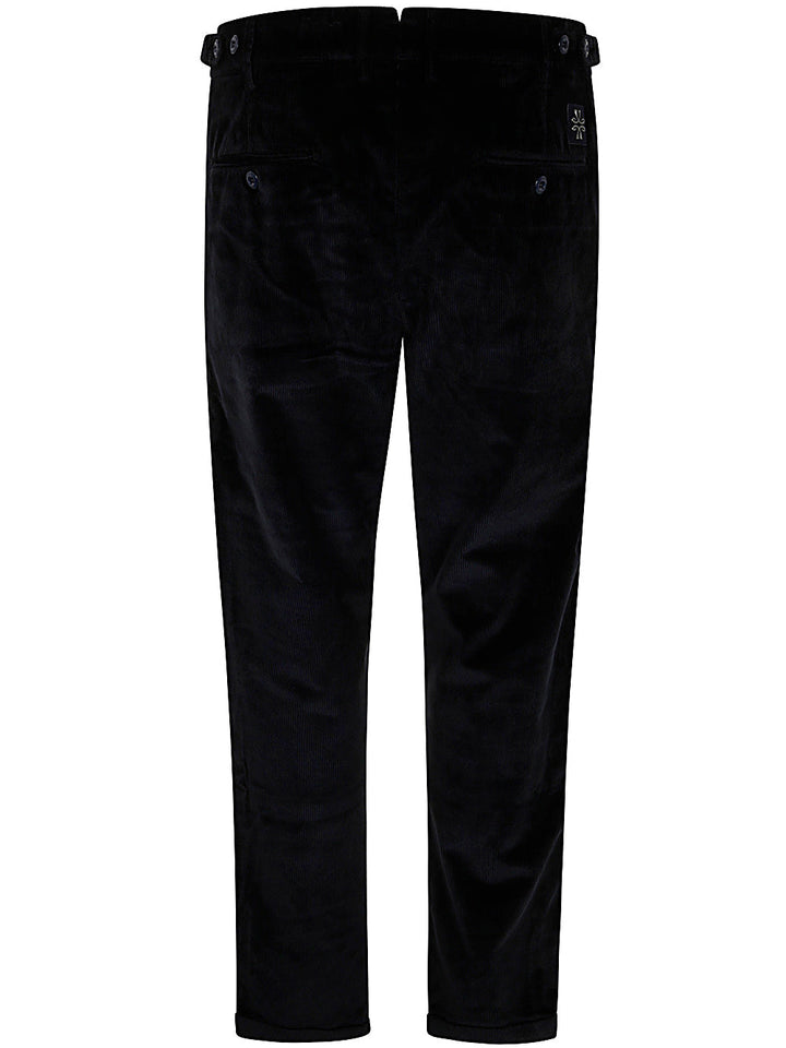 Jacob Cohen Men Crop Slim Single Pence Henry Pant