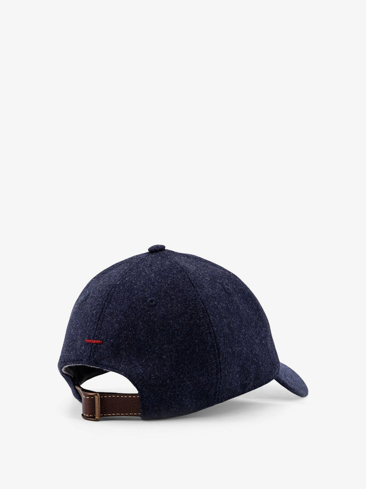 Brunello Cucinelli Men Virgin Wool Baseball Hat