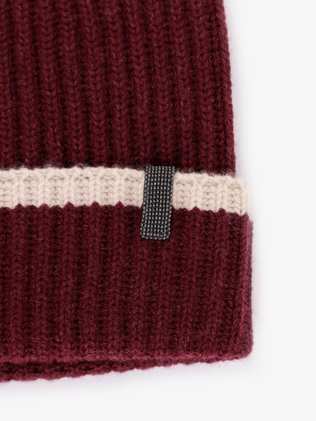Brunello Cucinelli Women Cashmere Hat With Monili Detail