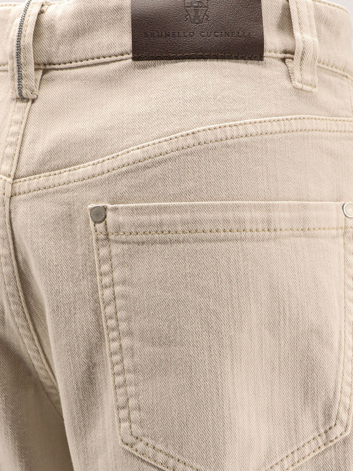 Brunello Cucinelli Women The Loose Barrel Jean Denim Trousers