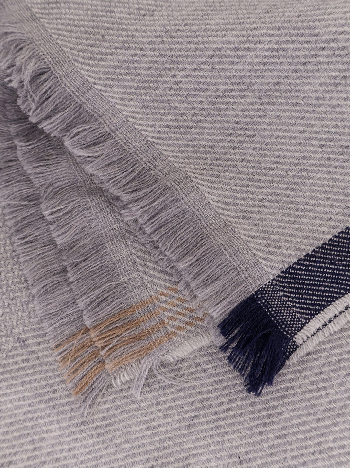 Brunello Cucinelli Men Wool And Cashmere Scarf