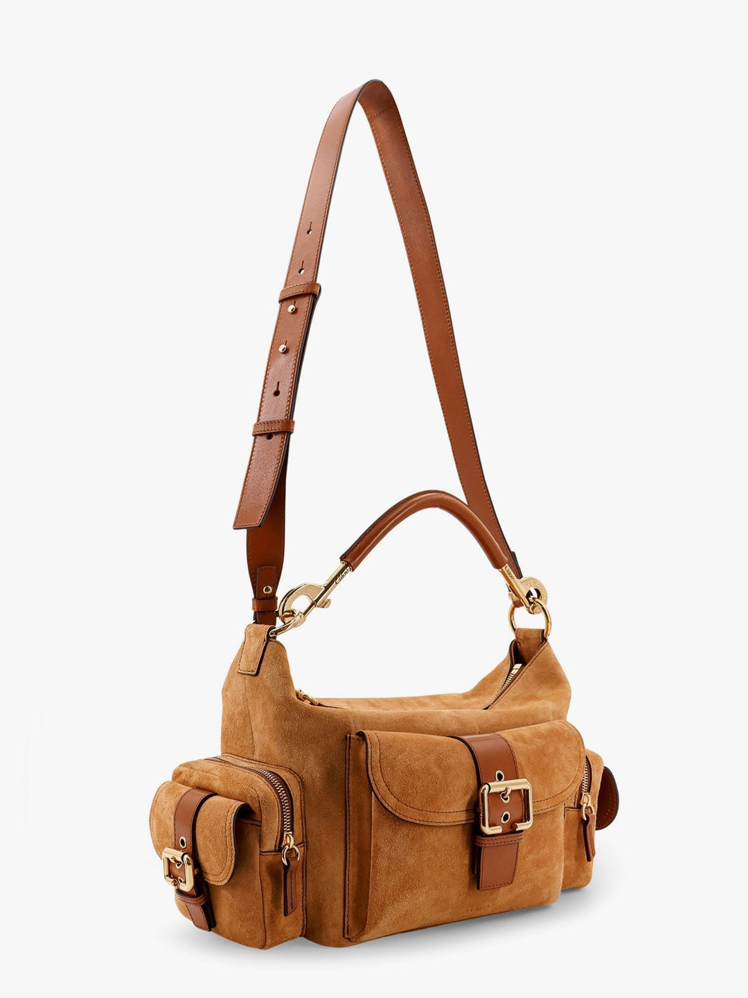 Chloe' Women Camera Bag Suede Shoulder Bag