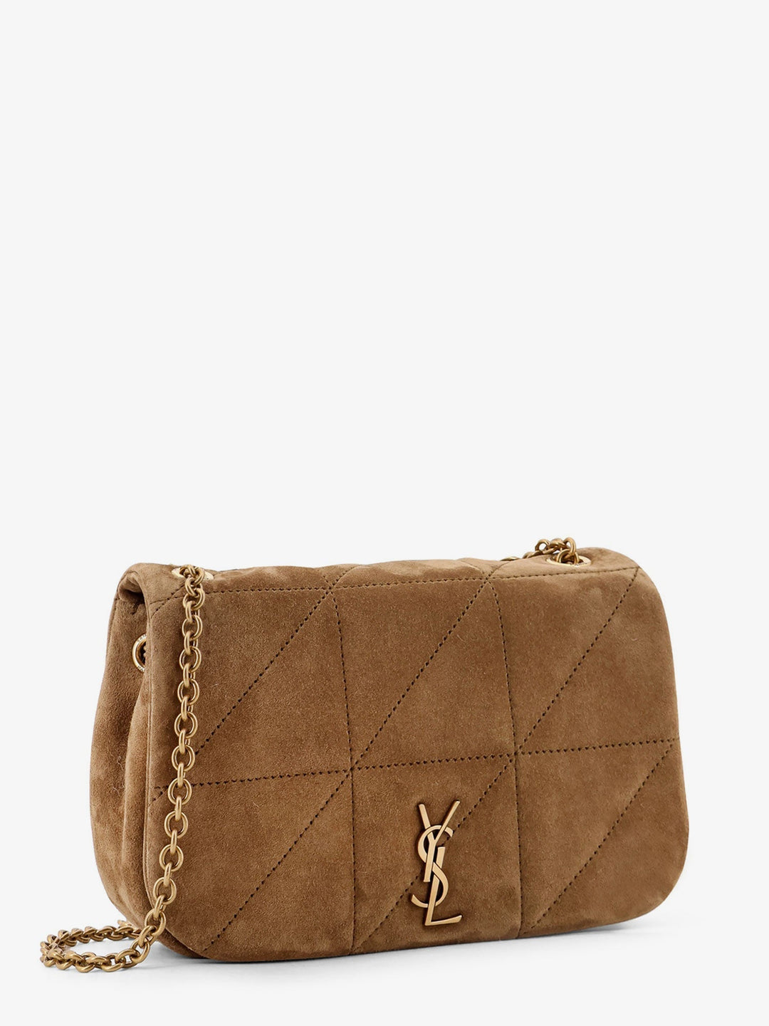 Saint Laurent Women Mini Jamie 4.3 Suede Shoulder Bag