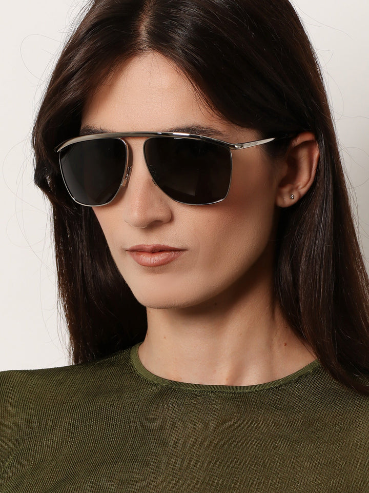 Saint Laurent Women Metal Sunglasses